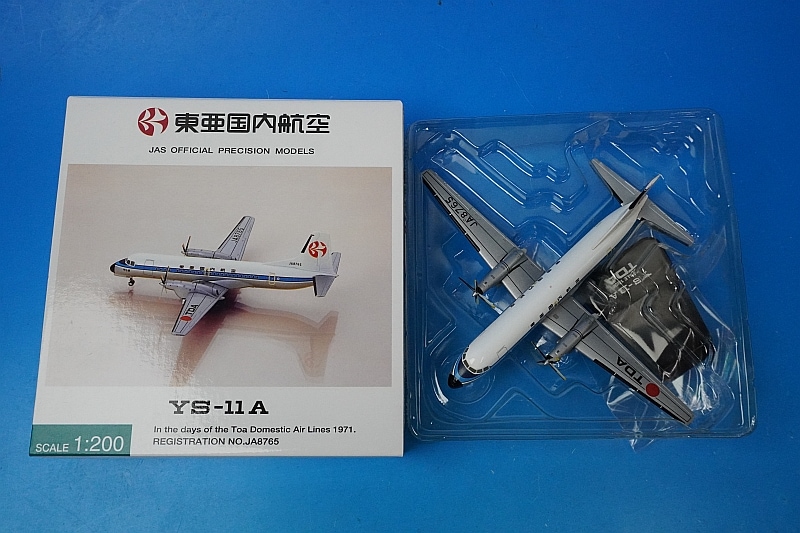 1/200 YS-11A TDA 東亜国内航空 やしま JA8765 [YS21128] JALUX/中古