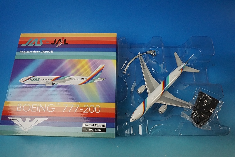 1/200 B777-200 JAS レインボーセブン JA007D [200016] イーグル/中古