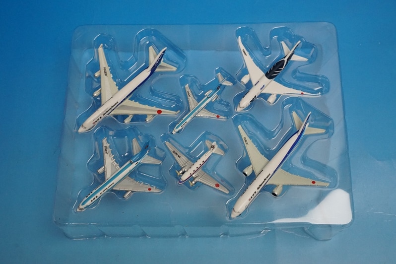 1/900・1/550 ANA 創立60周年記念 飛行機フィギュアセット(6機セット