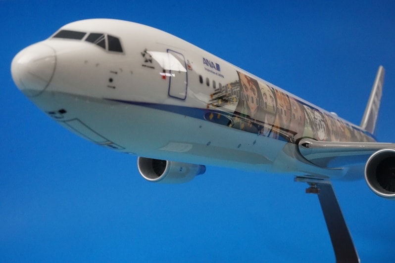1/100 B767-300ER ANA 鬼滅の刃じぇっと壱 JA616A パックミン/中古