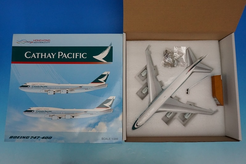 1/200 B747-400 キャセイパシフィック B-HUJ [BBOX2537] ブルー