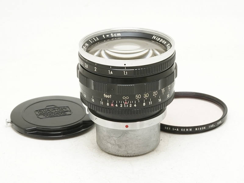 Nikon ニコン Nippon Kogaku 日本光学 50mm F1.1 Nikon ニコン Nippon