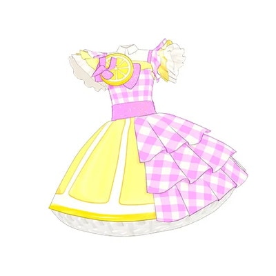 アイプリバース APR1-046 フレッシュレモンピンクワンピ ☆4