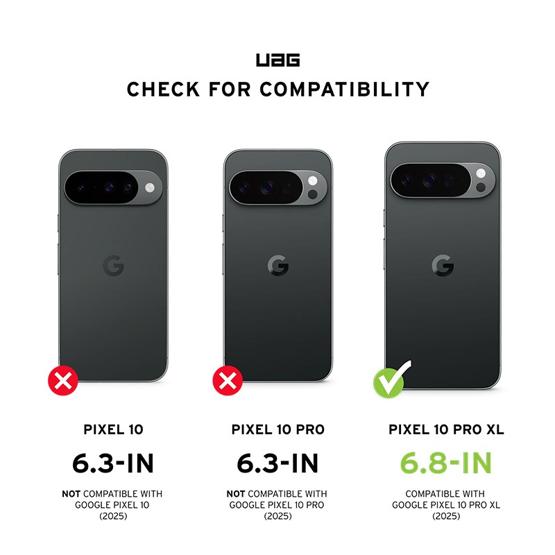 UAG Google Pixel 10 Pro XL 用ケース PATHFINDER アッシュ/ブラック