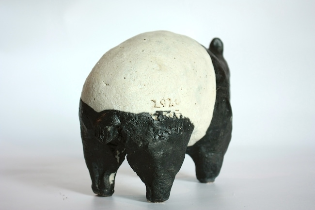 前川幸市 陶動物 バク | 大阪店民藝陶器在庫,作家もの陶器 前川幸市