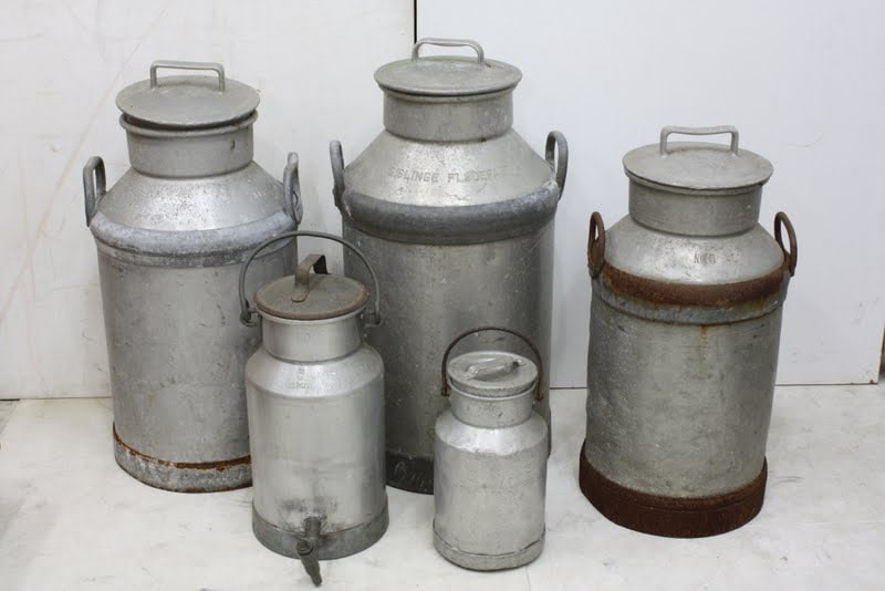 ミルク缶 No,4 | 湯の花ファクトリー | ANTIKAとモダン.｜アンティーク