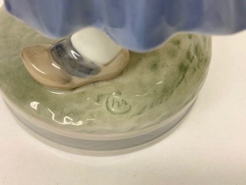 ロイヤルコペンハーゲン フィギュリン 「アヒルと少女」 | VINTAGE