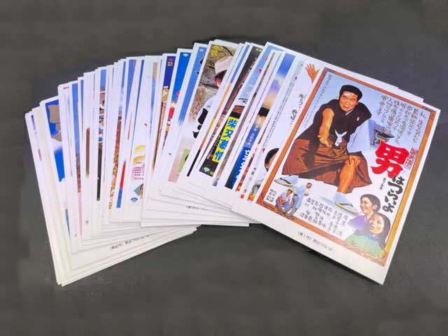 男はつらいよ」寅さん絵入りはがきセット 全48作品 解説小冊子付 50円