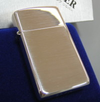 ZIPPO スターリングシルバー(純銀製) スリム