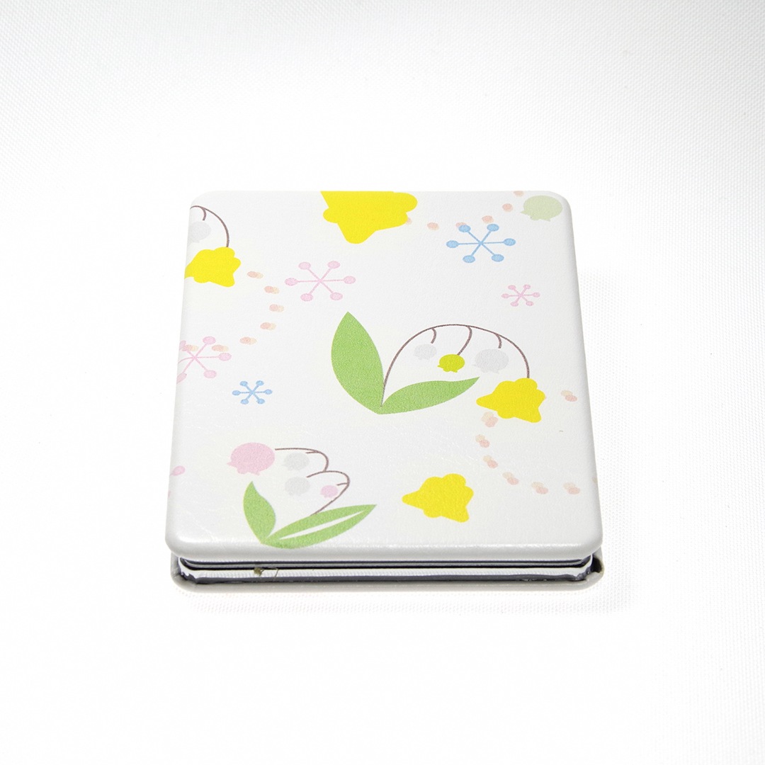 ハナサカ軍手ィプロジェクト すずらんデザインコンパクトミラー