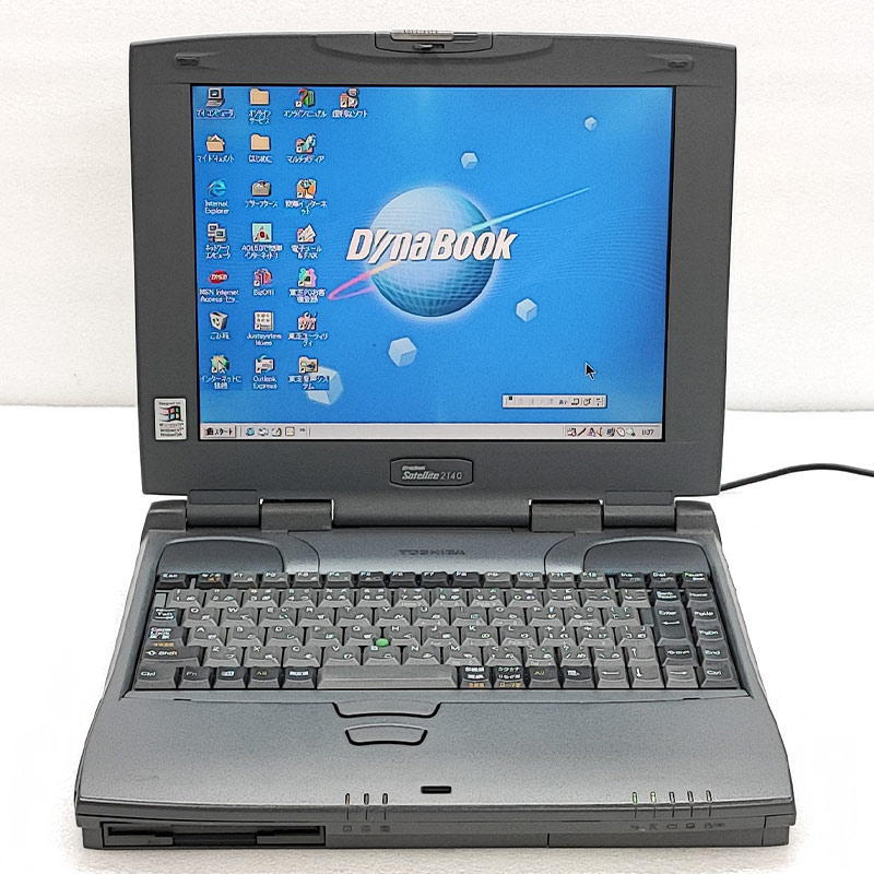Windows98SE 中古ノートパソコン 東芝 Dynabook Satellite K45/2L8