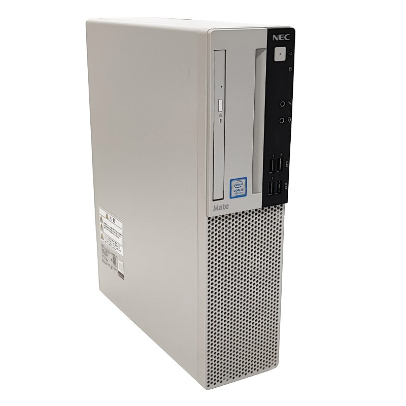 スリム筐体 中古デスクトップ NEC Mate MJL36/L-3 Windows11 Pro Core