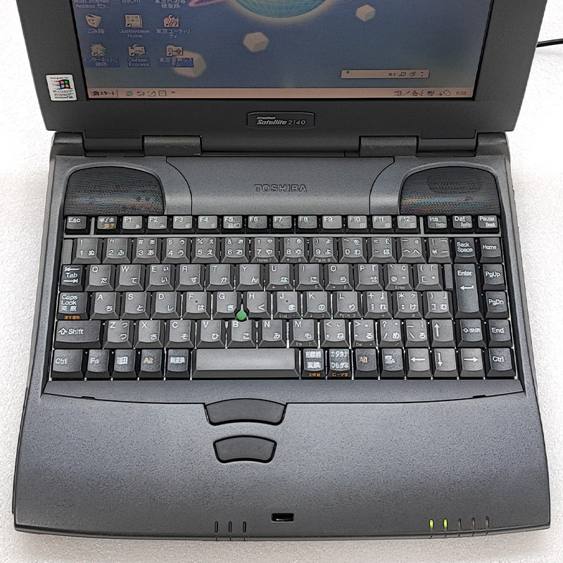 Windows98SE 中古ノートパソコン 東芝 Dynabook Satellite K45/2L8