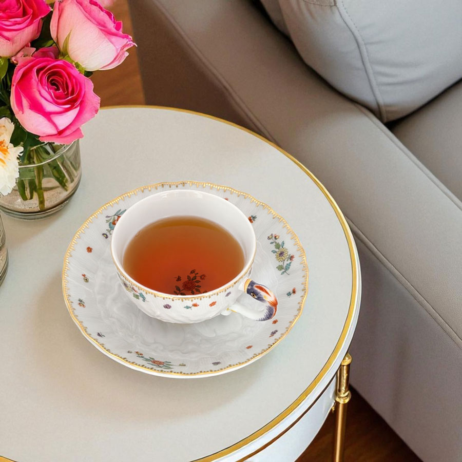 マイセン スワンサーヴィス ティーカップ＆ソーサー 397152/05584