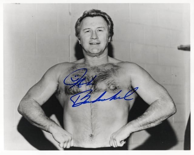 貴重WWE AWA世界ヘビー級チャンピオン ニック・ボックウインクル直筆