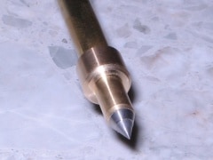 チェロチタン製エンドピン 見附精機工業 チェロエンドピン チタン入り真鍮/10mm 見附精機工業