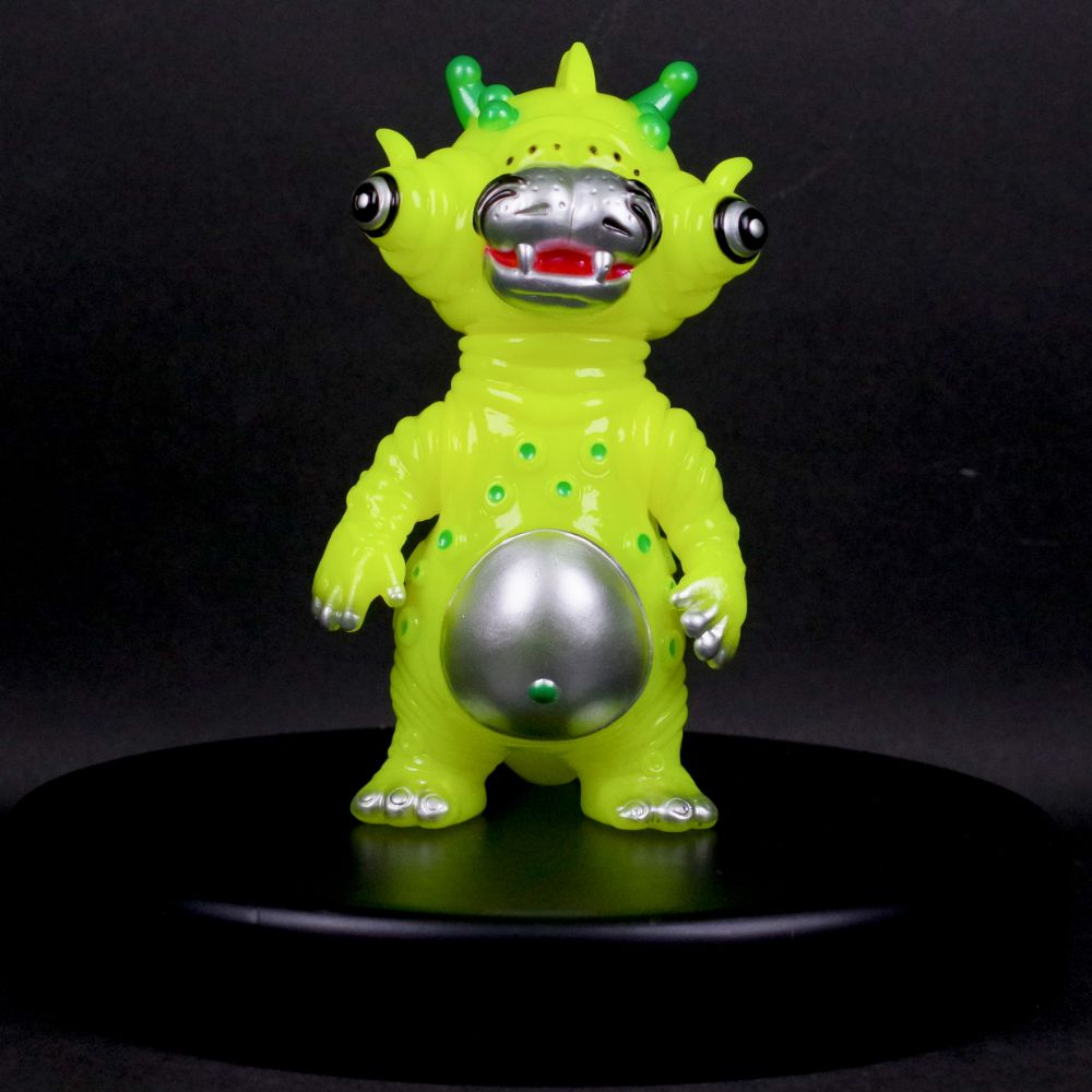 ソフビ/MAX TOY マックストイ/テツオン/蛍光イエロー｜墓場の画廊