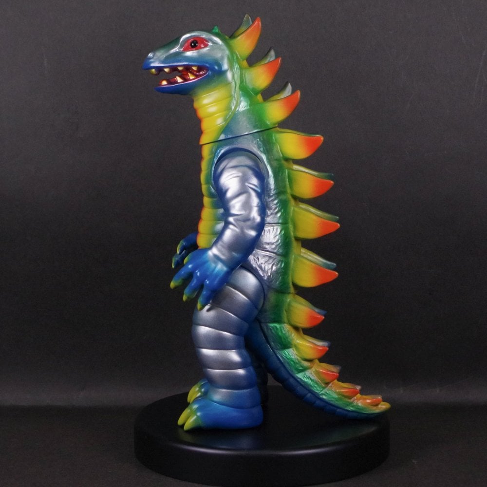 ソフビ/ブルマァク BULLMARK/流星人間ゾーン/バルガラス/ブルー｜墓場