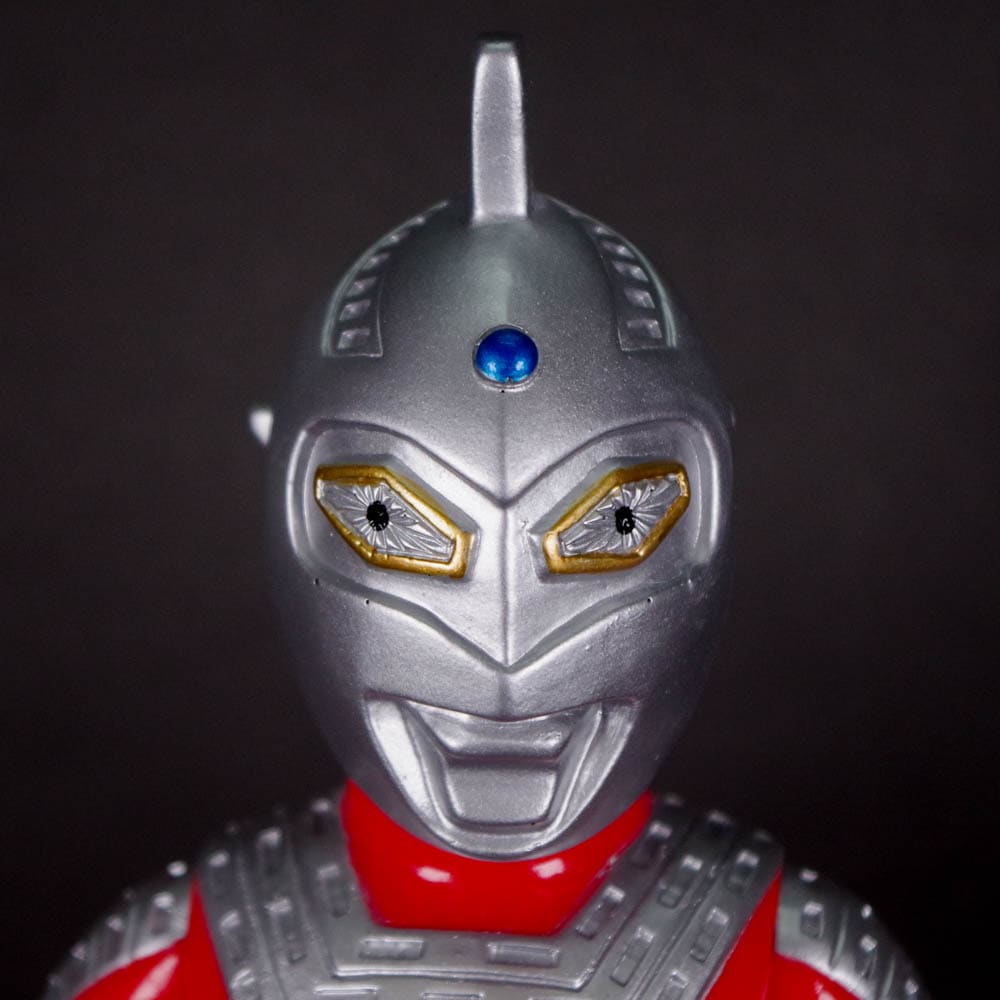 ソフビ/ブルマァク BULLMARK/マスク取れ大ウルトラセブン/シルバー