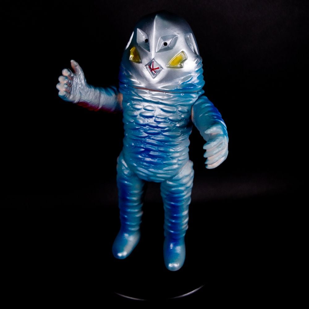 ブルマァク BULLMARK /ソフビ ザラブ星人 /ブルー｜墓場の画廊ONLINESTORE