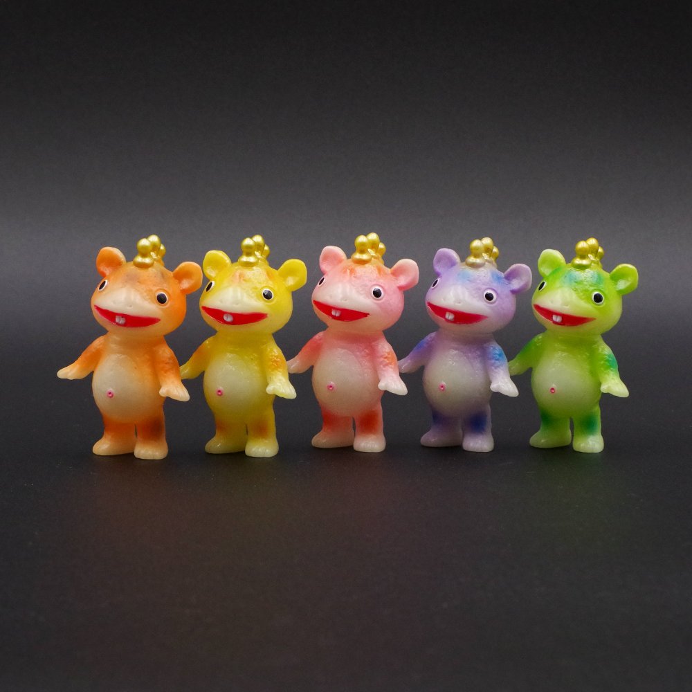 ソフビ/ブルマァク BULLMARK/ちびブースカ/蓄光グリーン｜墓場の画廊