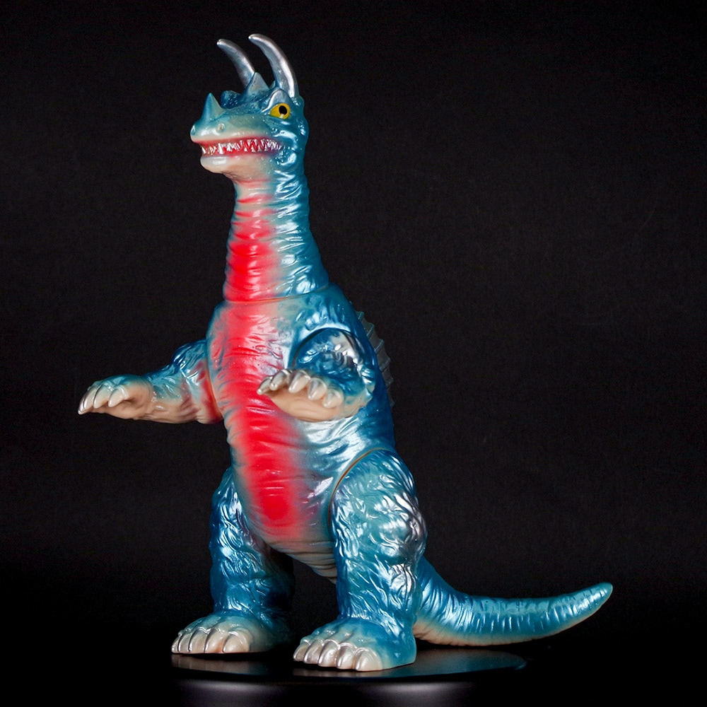 ソフビ】【ブルマァク】キングザウルス三世（ブルー）/BULLMARK