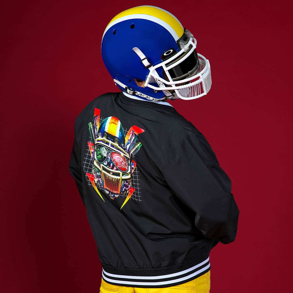 ザ・リーサルウェポンズ/スタジアムジャンパー/カラー：黒/スタジャン