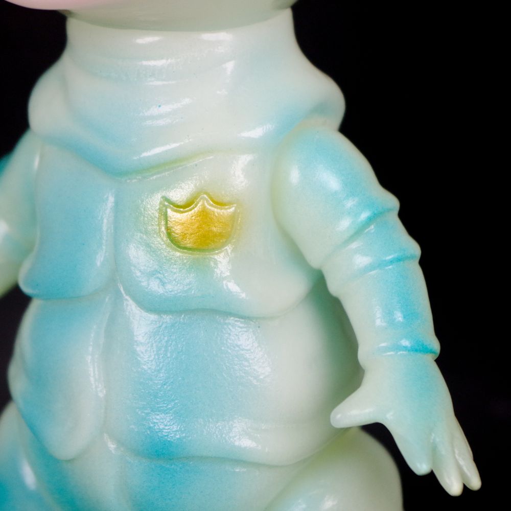 ブルマァク BULLMARK/ソフビ/リトルカネゴン/蓄光ブルー｜墓場の画廊