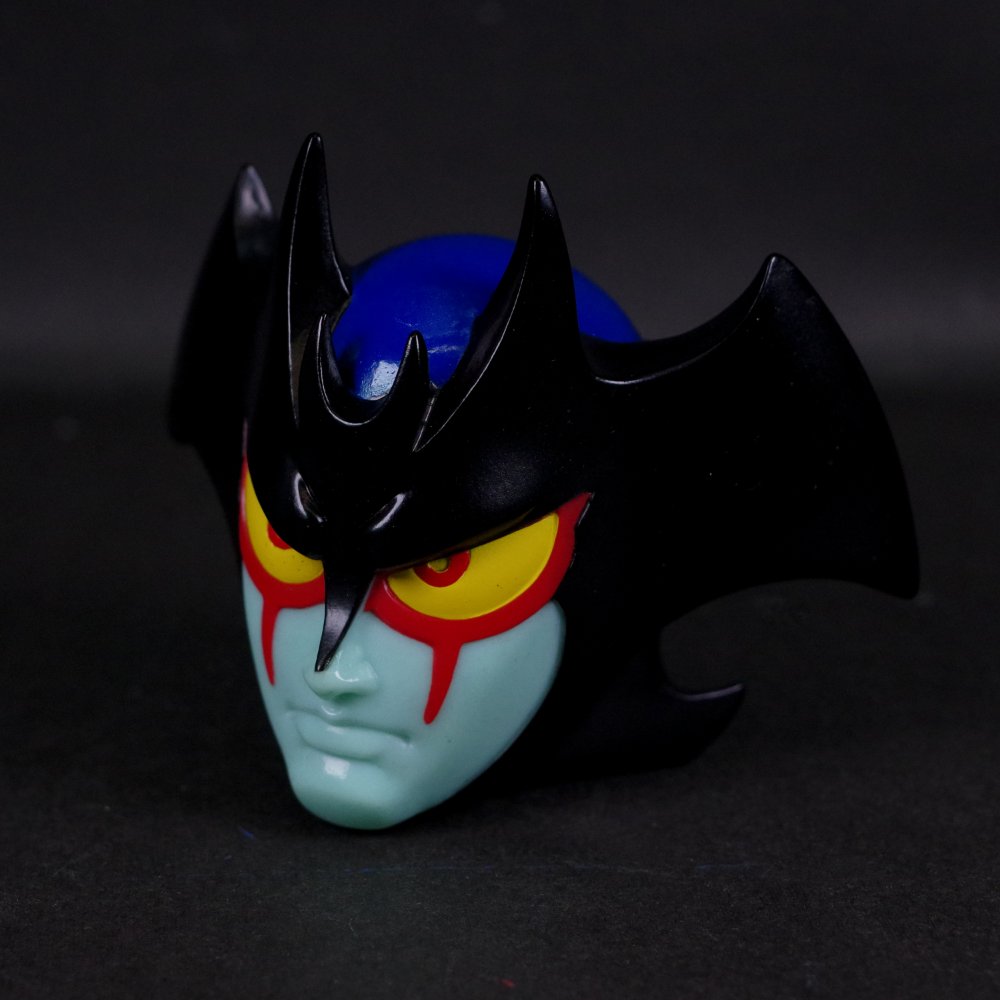 ソフビ/Planet-X プラネットエックス/マスク取れデビルマン/蓄光｜墓場