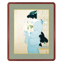 上村松園『新蛍』額 : アートの友社 上村松園『新蛍』額 112487