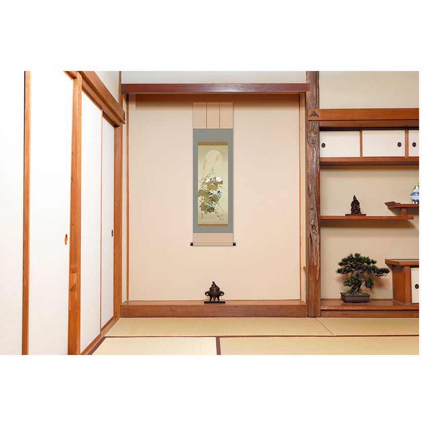 酒井抱一『十二か月花鳥図』掛軸 全12点セット【ポイント5％還元中