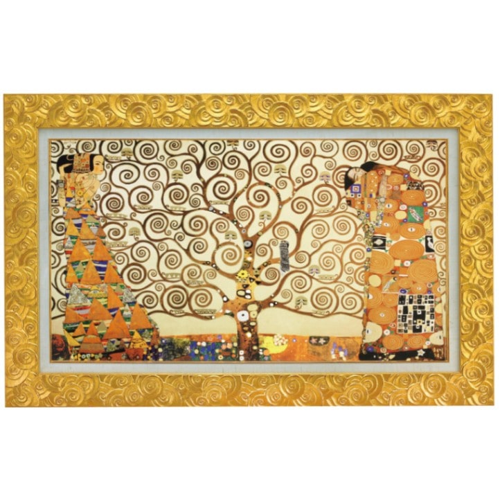 グスタフ・クリムト 母と子 金色フレーム グスタフ・クリムト 母と子