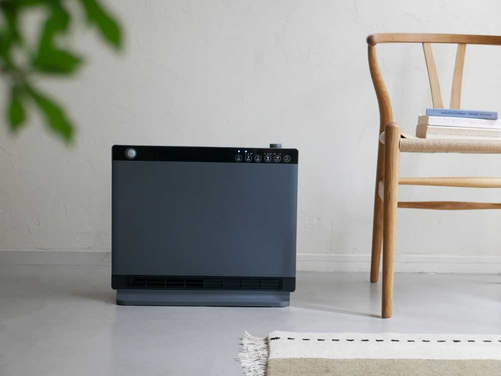 THREE UP/スリーアップ】ハイブリッド加湿セラミックヒーターヒート