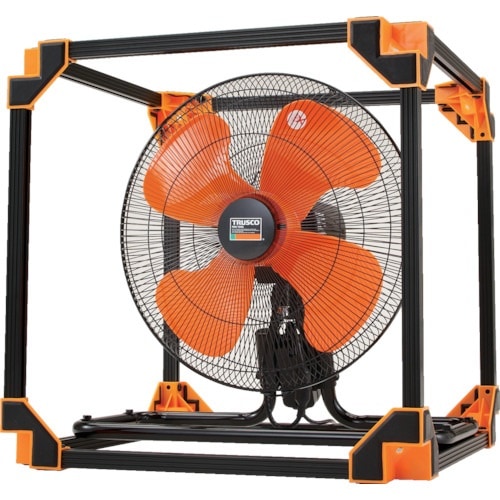 TRUSCO(トラスコ) 全閉式アルミハネ工場扇 ゼフィール キューブタイプ