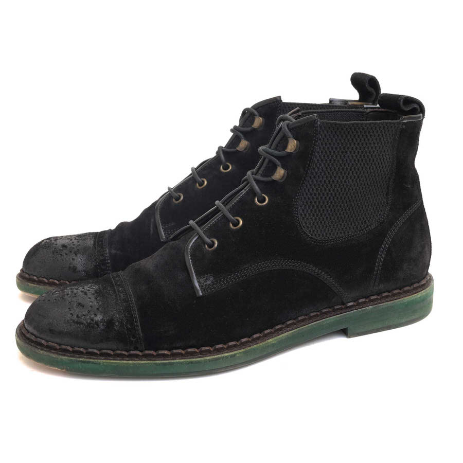 ジミーチュウ サイドゴア仕様 / Jimmy Choo キャップトゥ レースアップ