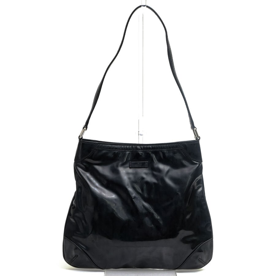 GUCCI 257296 204046 / グッチ 牛革 ブラック 黒 ショルダーバッグ