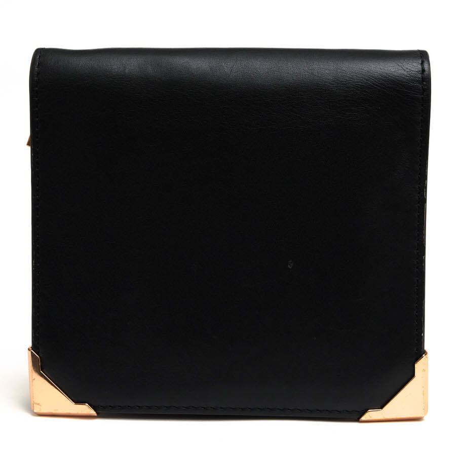 ALEXANDER WANG 21-38-0306 PRISMA SKELETAL COMPACT WALLET