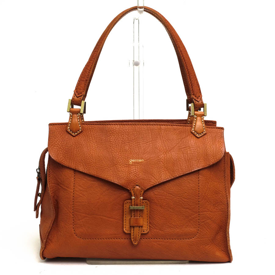 genten 41202 FALDA ファルダ / ゲンテン A5サイズ収納可 牛革 シボ革