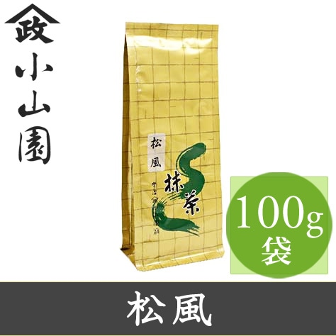 山政小山園 抹茶 松風 100g 袋入り 【返品交換不可】