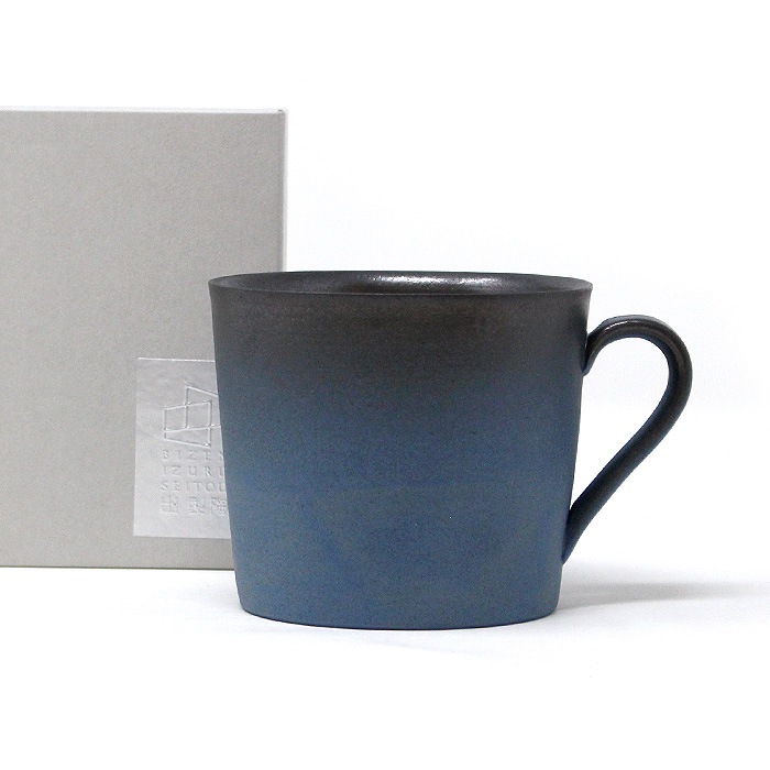 備前焼 IZURU（出製陶） マグカップ 群青