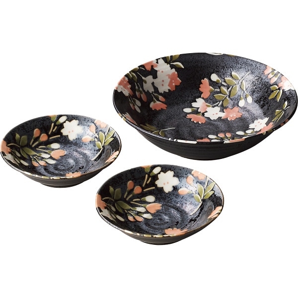 宇野千代 花和み 香物鉢揃 | 食器・漆器 | 香典返し専門店 穂乃香 ほのか