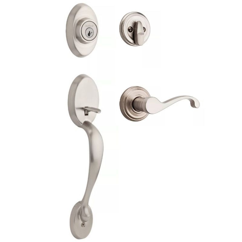 クィックセット】 外部ドアハンドルセット 室外側チェルシー 室内側