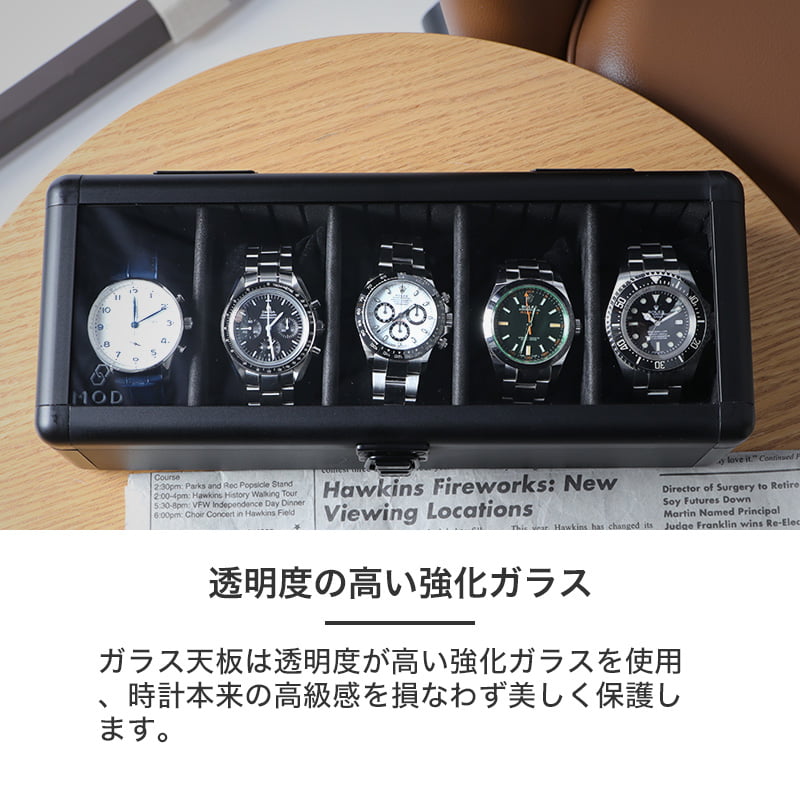 ワンランク上の 高級感】MOD 腕時計ケース エクリプス 時計 ケース