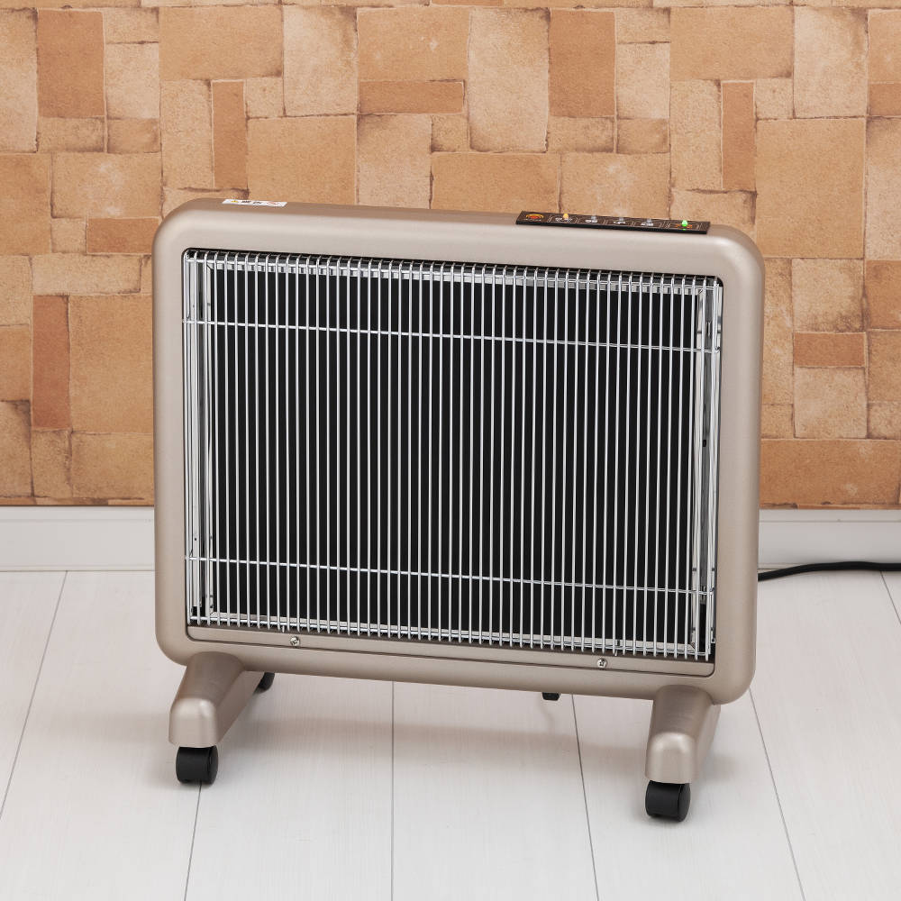 にゃも　 遠赤外線パネルヒーター サンルミエ E800L-TM2 サンルミエ 遠赤外線暖房器 パネルヒーター E800L-TM2 ホワイト 白