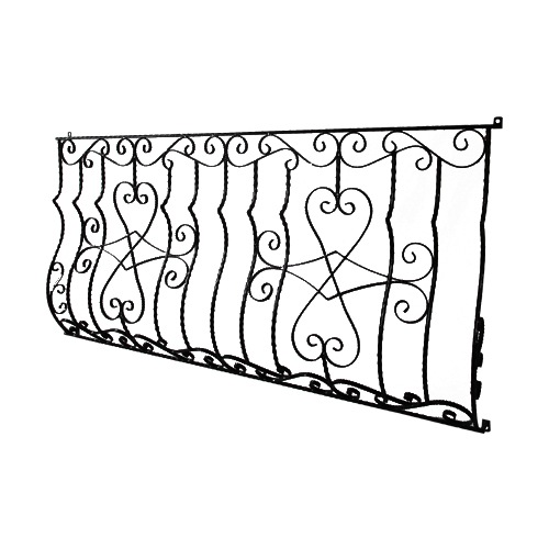 面格子 窓格子 アイアン ロートアイアン プロヴァンス風 アンティーク