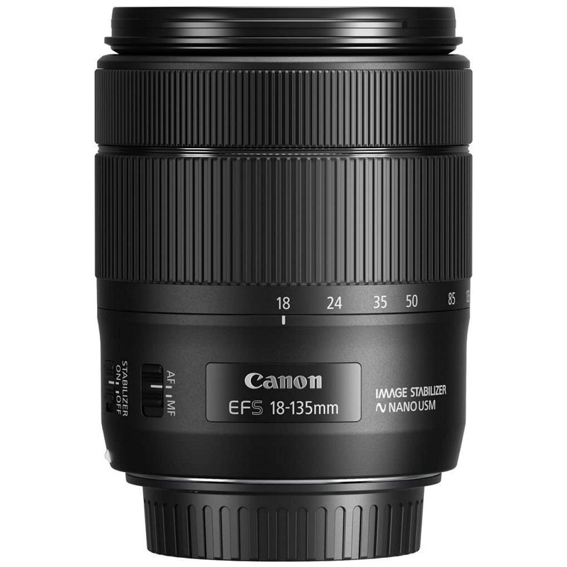 Canon キヤノン 標準ズームレンズ EF-S18-135 F3.5-5.6 IS USM