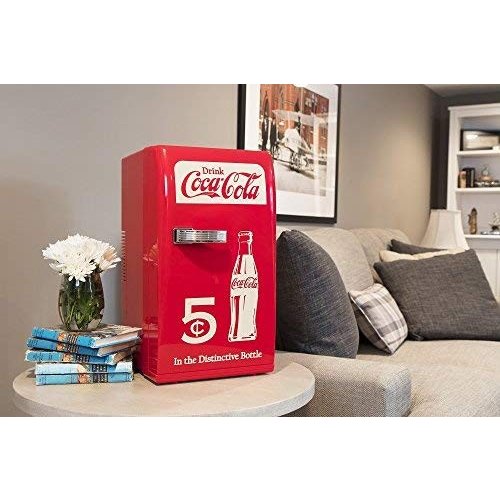 コカコーラ Coca Cola ミニ冷蔵庫 CCR-12 コカ・コーラ レトロでお洒落