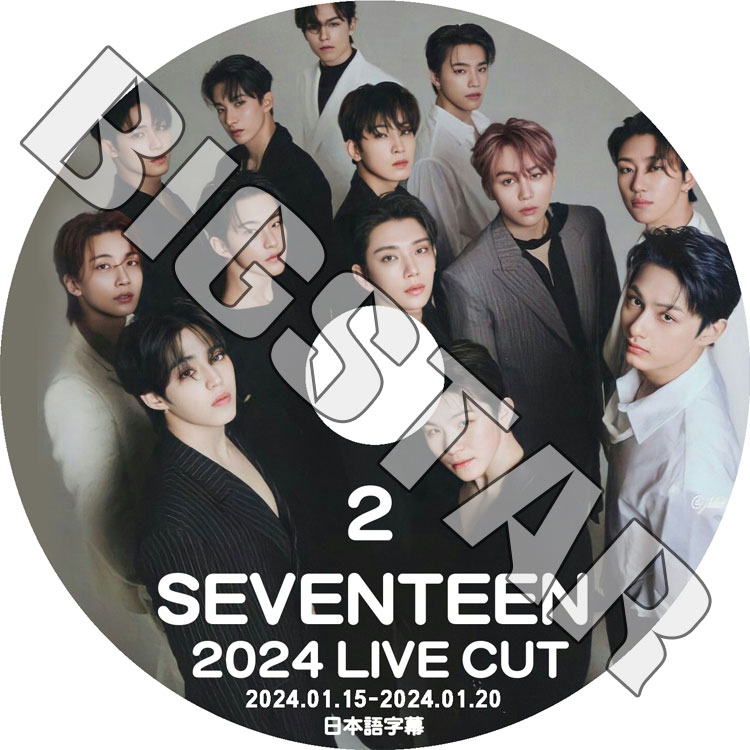 K-POP DVD SEVENTEEN 2024 LIVE CUT #2 2024.01.15-01.20 日本語字幕
