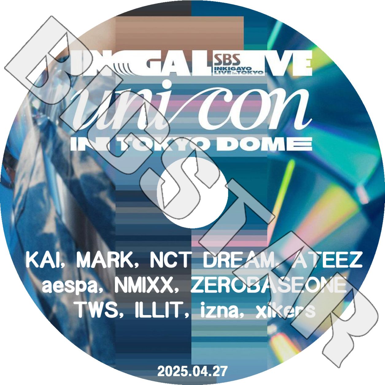 K-POP DVD 2025 人気歌謡 UNICON IN JAPAN 2025.04.27 番組ver. EXO