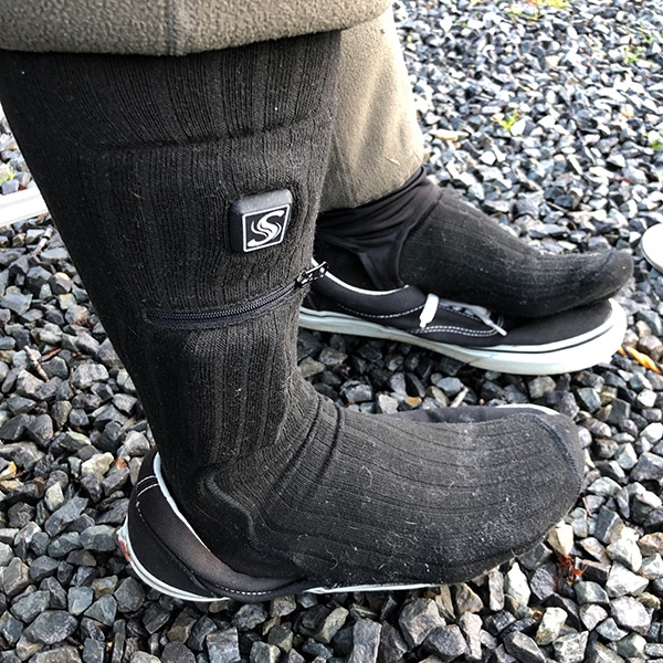 あんよのこたつ（ヒーター付きソックスMLサイズ）